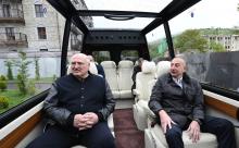 President Ilham Aliyev and President Aleksandr Lukashenko visited Shusha city