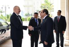 Official welcome ceremony was held for President of Azerbaijan Ilham Aliyev in Egypt 
