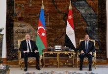 President Ilham Aliyev held one-on-one meeting with President Abdel Fattah Al Sisi