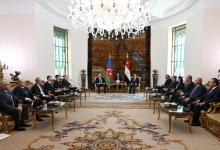 Azerbaijani and Egyptian Presidents held expanded meeting