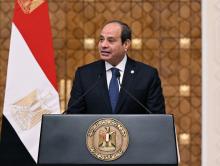 Presidents of Azerbaijan and Egypt made press statements