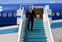 President of Azerbaijan Ilham Aliyev arrived in Ankara for working visit at invitation of President of Türkiye Recep Tayyip Erdogan 