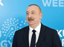 President Ilham Aliyev’s interview was broadcast on Euronews channel