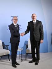President of Azerbaijan Ilham Aliyev met with Prime Minister of Luxembourg Luc Frieden in Oxford VIDEO