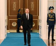 President Ilham Aliyev addressed meeting of Heads of State of Central Asia and Republic of Azerbaijan in Astana