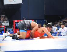 Azerbaijani freestyle wrestler advances to Paris 2024 semifinals