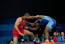 Azerbaijani freestyle wrestler into Paris 2024 quarterfinals
