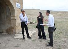 Leyla Aliyeva reviews restoration work on historical monuments in Shamakhi and Gobustan
