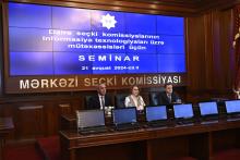 Azerbaijan’s CEC launches IT training for district election commissions ahead of snap parliamentary elections