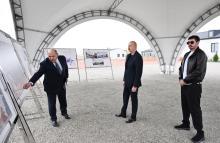 President Ilham Aliyev inspected reconstruction progress in Kangarli village, Aghdam district