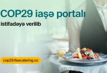 Catering portal unveiled for COP29 participants