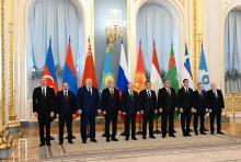 Limited format meeting of CIS Heads of State Council gets underway in Moscow President Ilham Aliyev is attending the meeting