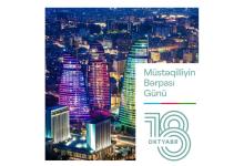 First Vice-President Mehriban Aliyeva shared post on Day of Restoration of Independence