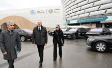 President Ilham Aliyev inspected facilities created for COP29 at Baku Olympic Stadium area
