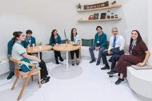 Vice-President of Heydar Aliyev Foundation Leyla Aliyeva and Assistant to the President Anar Alakbarov visit Azerbaijan pavilion at COP29 venue