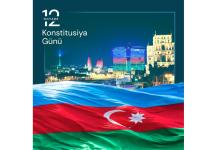 First Vice-President Mehriban Aliyeva shared post on Constitution Day
