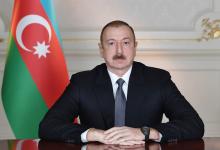 President Ilham Aliyev congratulates his Surinamese counterpart on national day