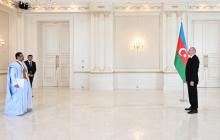 President Ilham Aliyev received credentials of incoming ambassador of Mauritania