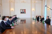 President of Azerbaijan Ilham Aliyev received Governor of Astrakhan Region of Russia