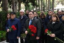 AZERTAC employees commemorate National Leader Heydar Aliyev