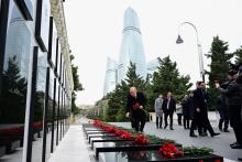 Incoming Turkish Ambassador visits Alley of Honors and Alley of Martyrs