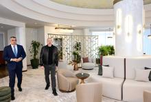 President Ilham Aliyev attended opening of Bulud Hotel in Khankendi