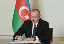 President Ilham Aliyev signs order for establishment of Khojaly Genocide Memorial Complex in Khojaly city