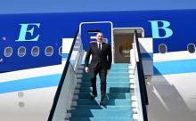 President Ilham Aliyev arrived in Türkiye for working visit