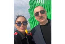 First Vice-President Mehriban Aliyeva shared post from Aghdara