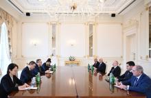 President Ilham Aliyev received Minister of International Department of Central Committee of Communist Party of China