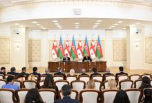 President: High-level contacts between Azerbaijan and Georgia are regular, political dialogue is active