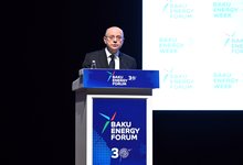 Baku, June 3, AZERTAC  “Last year alone, over 75 percent of our oil exports and 51 percent of our gas exports were directed to European markets,” said Parviz Shahbazov, Minister of Energy, as he addressed Baku Energy Forum.  “Thanks to secure and reliable transport routes — including the Baku-Tbilisi-Ceyhan, Baku-Tbilisi-Erzurum pipelines, and the Southern Gas Corridor — Azerbaijan has delivered oil to 25 countries and natural gas to 12 countries. In a relatively short period of time, Azerbaijan has emerged