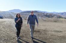 President Ilham Aliyev and First Lady Mehriban Aliyeva visited Girmizi Bazar settlement of Khojavand district