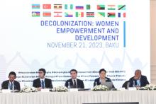 Baku hosts international conference on "Decolonization: Women’s Empowerment and Development"