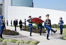 Victory Museum opened in Baku President Ilham Aliyev and First Lady Mehriban Aliyeva attended the event