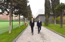 President Ilham Aliyev examined conditions created at Training Center of national judo teams