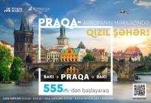 AZAL offers discount for flights from Baku to Prague