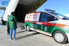 Saudi Planes with Relief Assistance