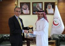President of Saudi Red Crescent Authority Receives Delegation of IFRC