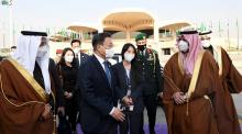 President of the Republic of Korea has left Riyadh