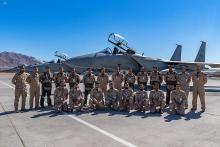 Royal Saudi Air Force Contingent Participating in Red Flag 2022 Exercise Arrives at Nellis Base in US