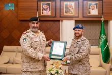 Saudi Chief of General Staff Receives Kuwaiti Army Chief of General Staff