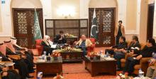 Saudi Speaker of Shura Council Holds Official Talks with Speaker of National Assembly of Pakistan