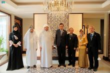 Speaker of Saudi Shura Council Receives President of Thai Senate