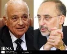 Iran FM-Arab League Chief Discuss Regional Issues