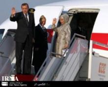 Turkish PM Departs For Tehran   