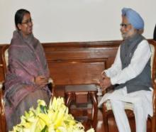 Bangladesh FM Meets Manmohan Singh