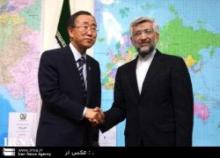 Jalili, Ban Stress Need For Continuation Of Nuclear Talks 