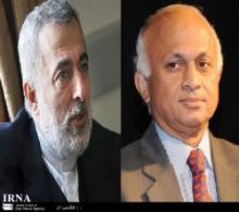 Iran Parliament Speaker's Consultant Meets Indian Foreign Secretary 
