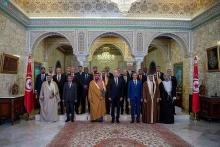 Tunisian President Receives Prince Abdulaziz bin Saud and Arab Interior Ministers Participating in 39th Session of Arab Interior Ministers Council